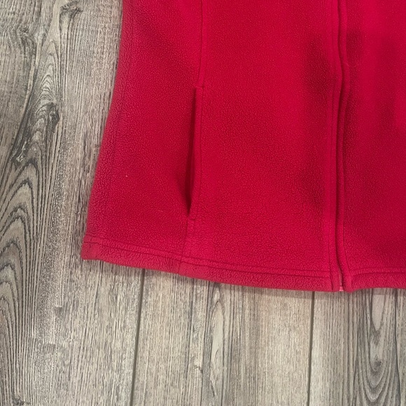 L.L. Bean Women’s Fleece Jacket – Red/Magneta – Size Small Petite (SPET) - Picture 6 of 9